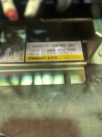 FANUC #A06B-6050-H102 VELOCITY CONTROL UNIT - BL5035 11