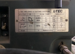 L-TEC PCM-750I PLASMA CUTTER - BL9697 11