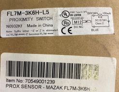 MAZAK #FL7M-3K6H-L5 PROXIMITY SENSOR - BV1502 11