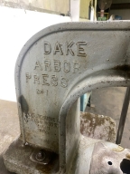 DAKE #1 ARBOR PRESS - BV1723 09