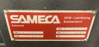 SAMECA #M04-6 HYDRAULIC PUMPS W/ CONTROLS - BV1884 10