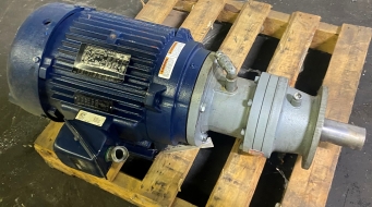 MARATHON 10HP ELECTRIC MOTOR W/ GEAR DRIVE - BV2033