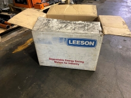 LEESON 3HP ELECTRIC MOTOR - NEW - BV2207 02