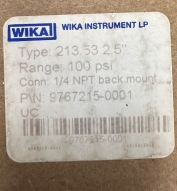 WIKA 213.53 2.5