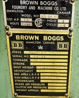 BROWN BOGGS #45 GAP-2F 45TON PRESS - BV303 11