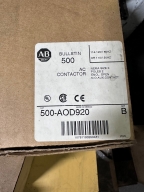 ALLEN BRADLEY #500-A0D92 #SIZE0 AC CONTACTOR - BV3191 11