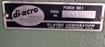 DIACRO NO.1 HAND PUNCH - BV3243 11