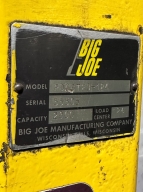 BIG JOE 2,000 WALK BEHIND ELECTRIC LIFT TRUCK - BV3269 11