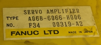 FANUC A06B-6066-H006 SERVO AMPLIFIER - BV847 11