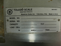 TOLEDO 20,000LB TANK LOAD CELL PADS (3) W/REA - CB2668 04