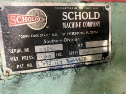 SCHOLD 2HP LAB MIXING MILL - CB4317 11