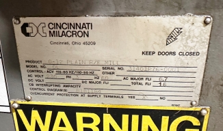 CINCINNATI #O-12 R/E HORIZONTAL MILL - CB4523 11